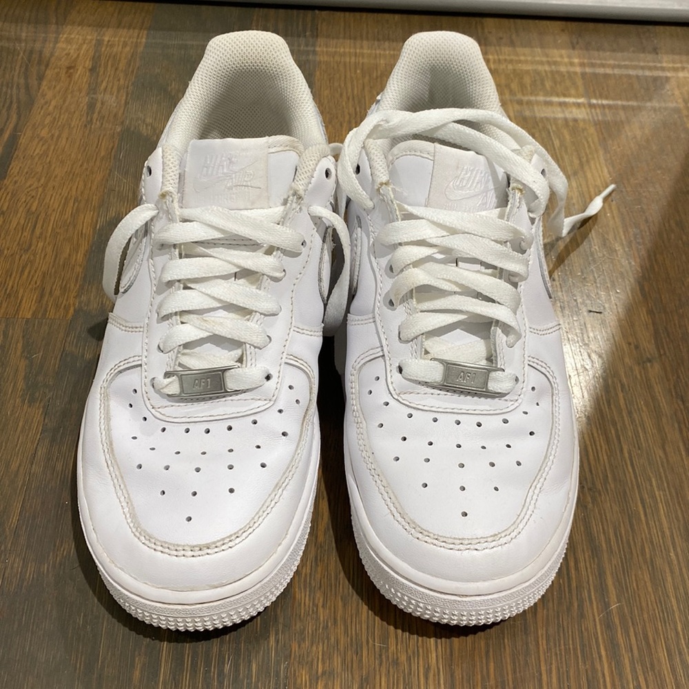White size 7 air forces